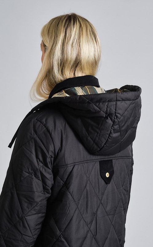 Barbour Rudson Quilt Jacket Black