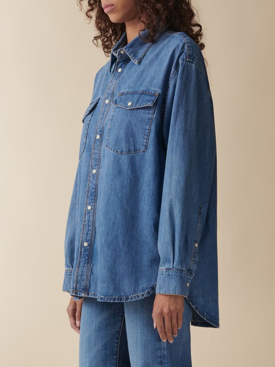 Jeanerica Angela Light Blue Vintage Skjorte