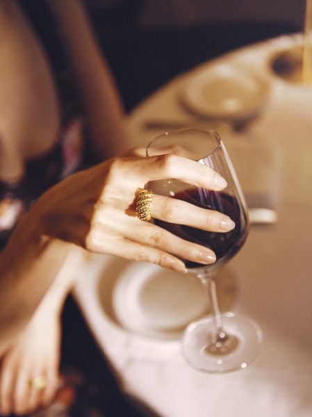 Hovedbilde By TiMo Half Moon Ring Gold