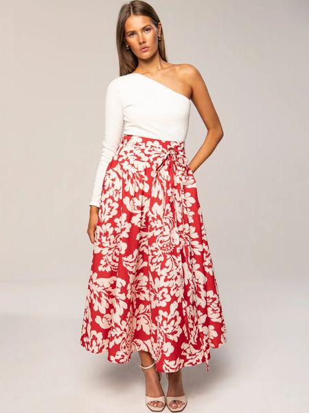 Hovedbilde MissMaya Astrid Skirt Rosso ...