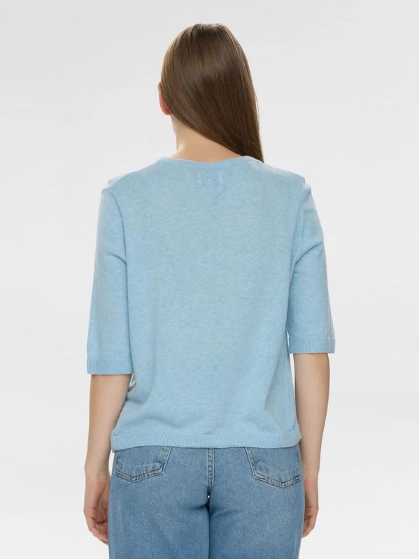 Nümph Cally SS Pullover Airy Blue