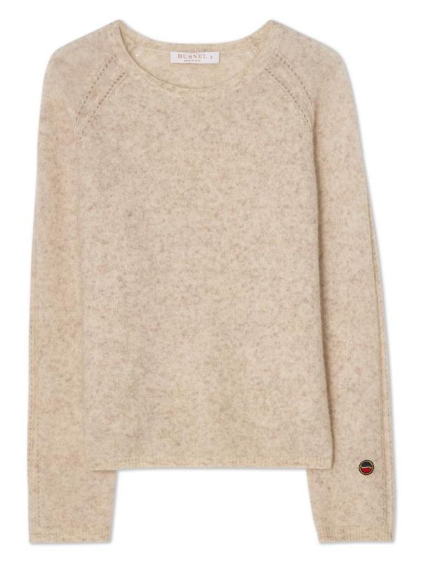 Busnel Viola Sweater Sandstorm Melange