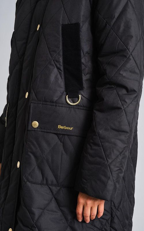 Barbour Rudson Quilt Jacket Black