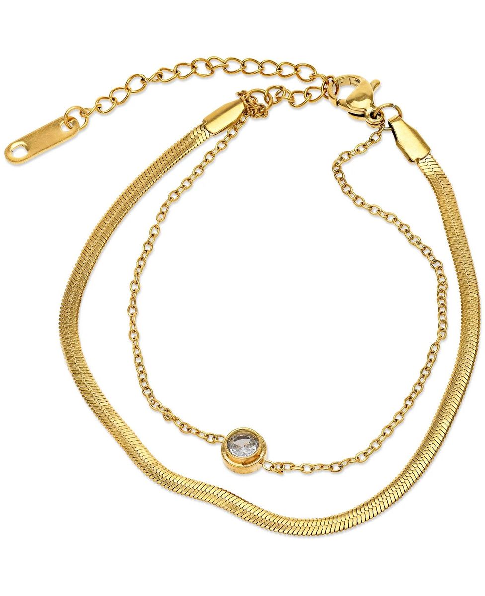 Timi Solvej Duo Chain Bracelet Stainless Steel