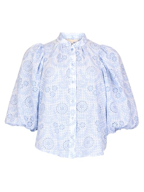 Hovedbilde By TiMo Checks Blouse Light ...