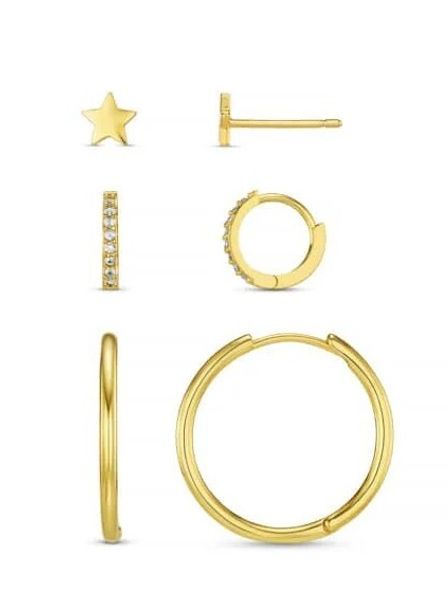 Hovedbilde Orelia Star & Mixed Hoop ...