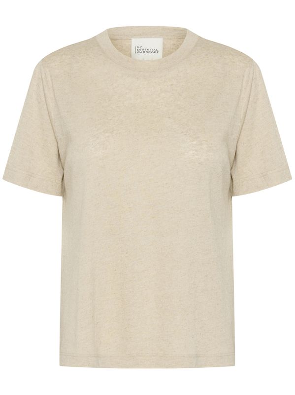 My Essential Wardrobe Lisa Tee Oatmeal Melange