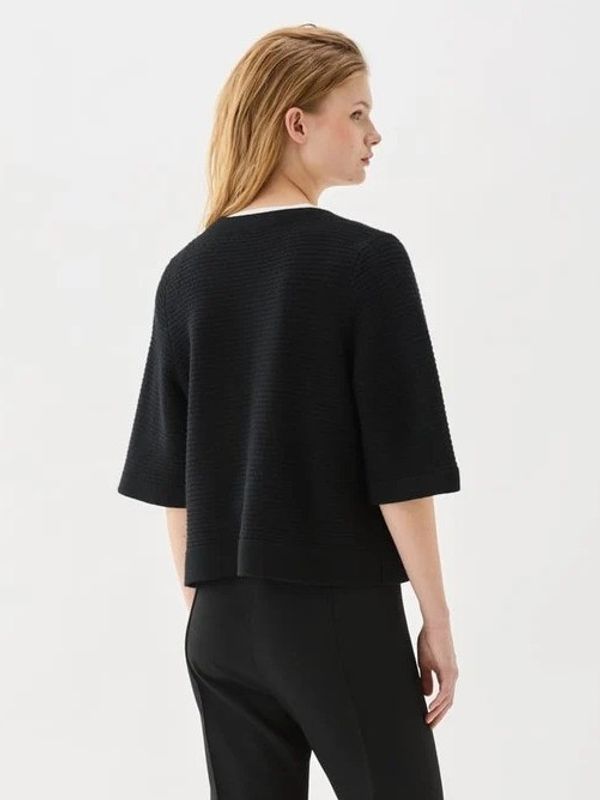 Busnel Palmer Cardigan Black