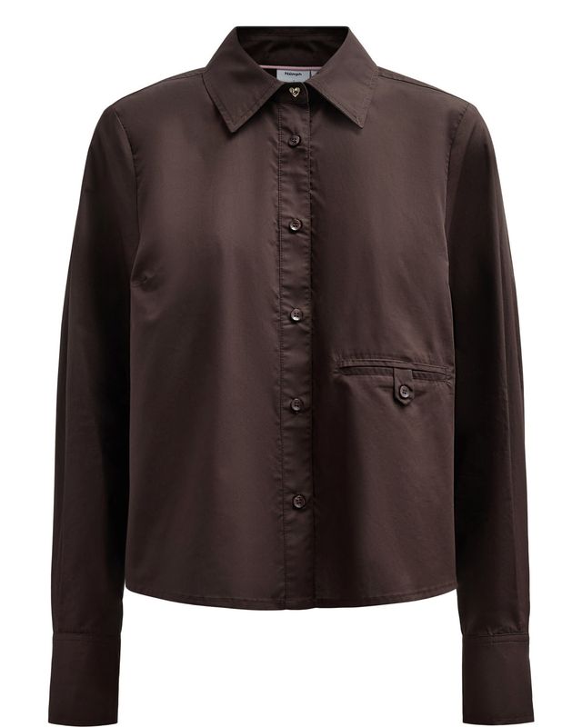 Nümph Asho Shirt Black Coffee