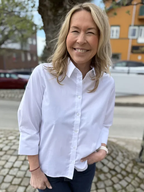 Hovedbilde Hazel Wilma Shirt White
