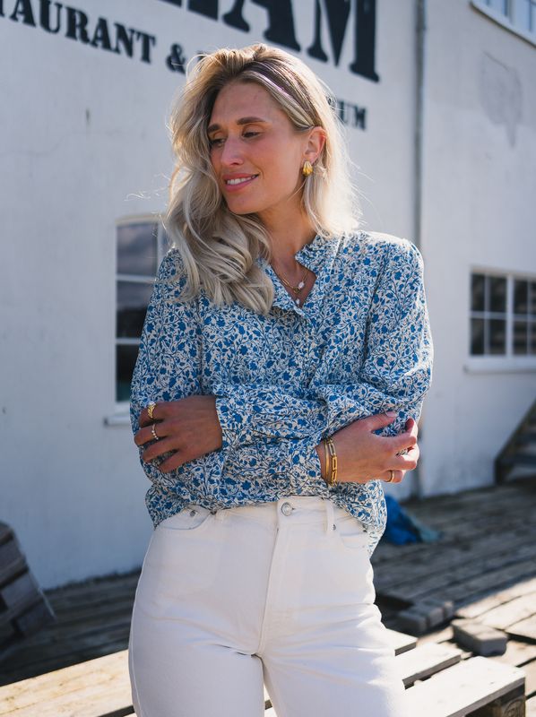 Raus Astrid Shirt Q Harbor Flower