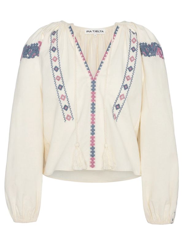 Pia Tjelta Saint Blouse White