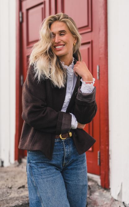 Hovedbilde RAUS Aslaug Jacket BLK Coffee ...
