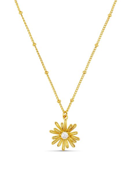 Hovedbilde Orelia Crystal Daisy Charm ...