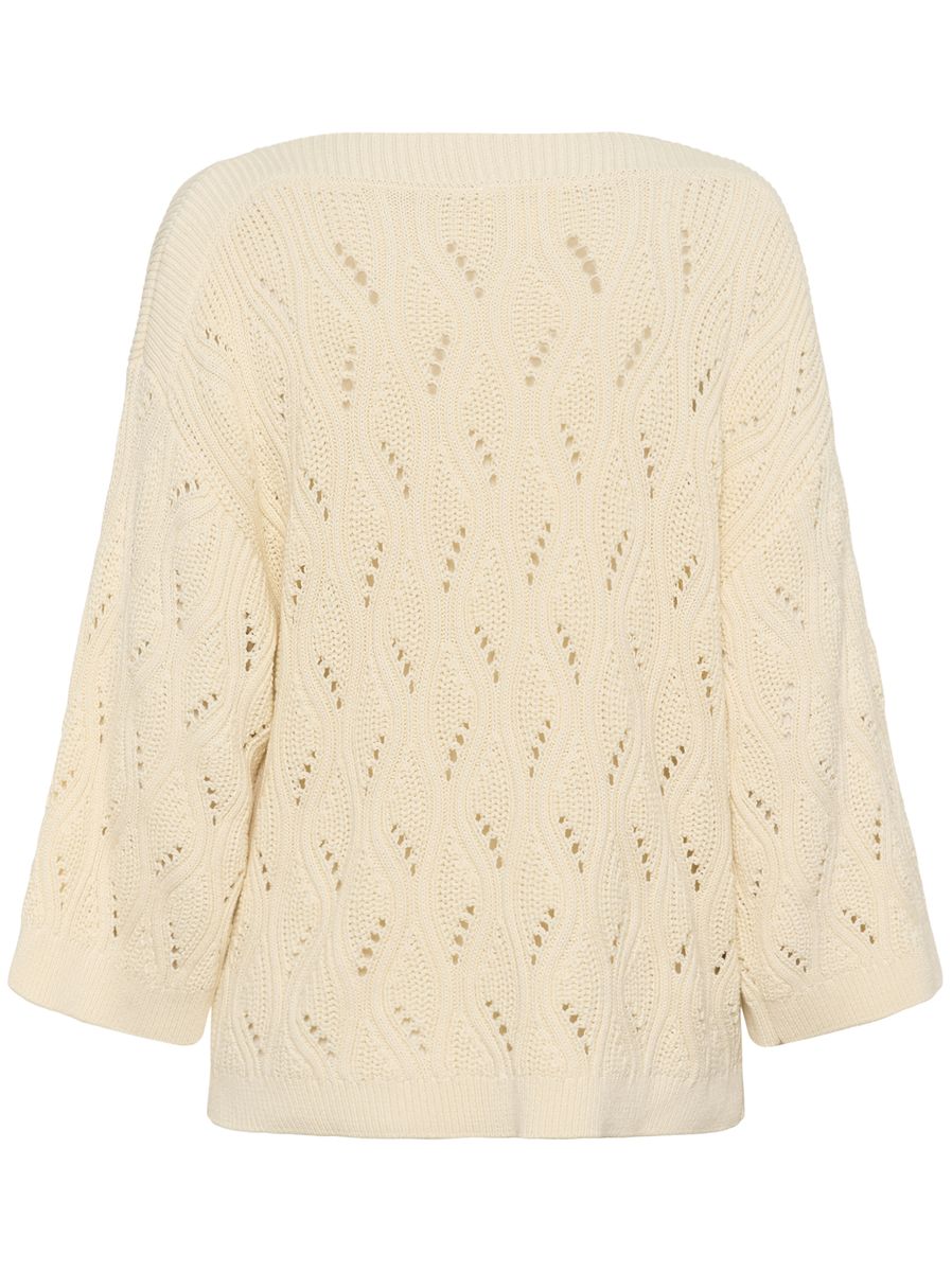 Soaked in Luxury Rava Nanna Pullover Whisper White