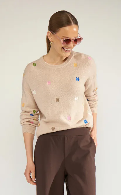 Hovedbilde Nümph Florie Pullover Gray ...