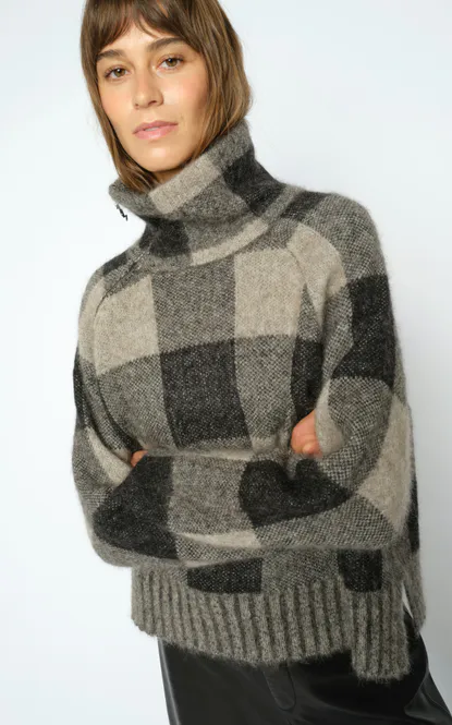 Hovedbilde Mos Mosh Maija Check Knit ...