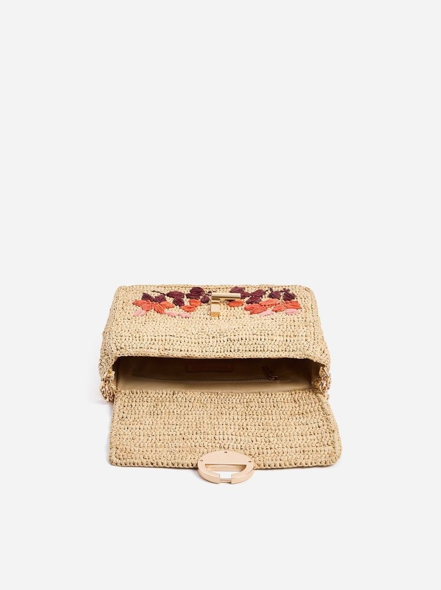 Vanessa Bruno Moon Moyen Bag Multicolor/Rose