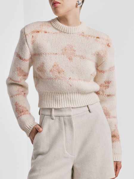 Hovedbilde By TiMo Jacquard Knit Sweater ...