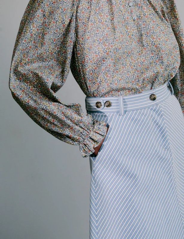 APOF Becca Skirt Milky Stripe