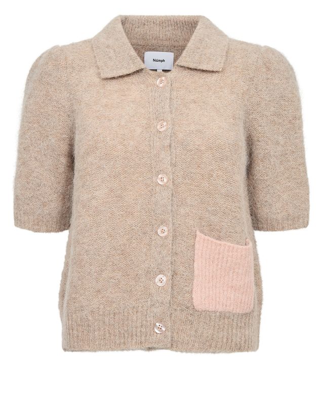 Nümph Salia Cardigan Sesame Melange