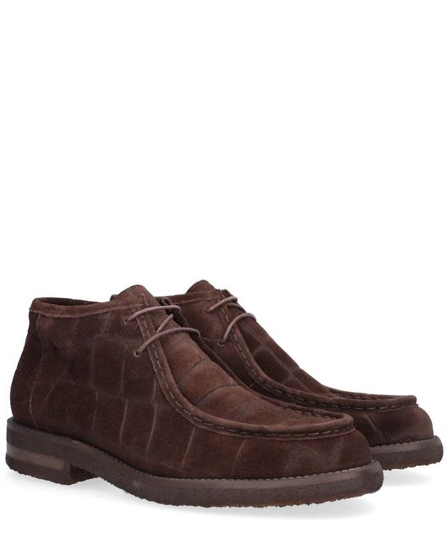 Billi Bi B1140 Brown Coper Croco Suede
