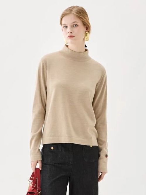 Hovedbilde Busnel Odette Turtleneck Oat