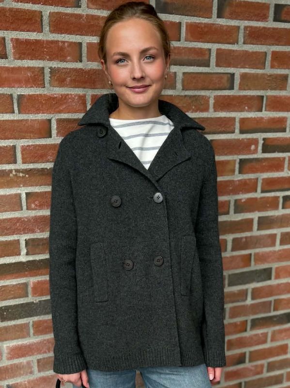 ba&sh Vesta Cardigan Anthracite