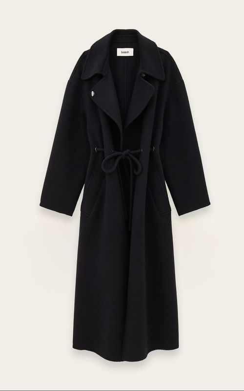 ba&sh Kate Coat Encre