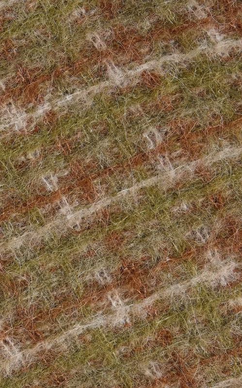 Holzweiler Kate Check Cardigan Green Mix