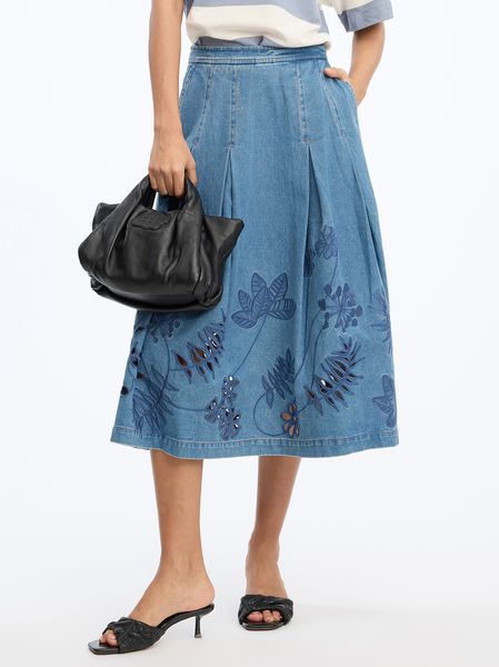 Hovedbilde Munthe Bowen Skirt Blue