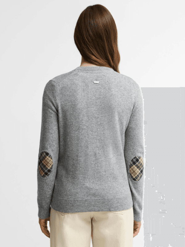 Barbour Pendle Cardigan Anthrasite 