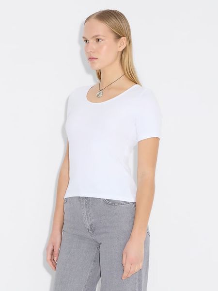 Hovedbilde Holzweiler Rib Open Neck Tee ...