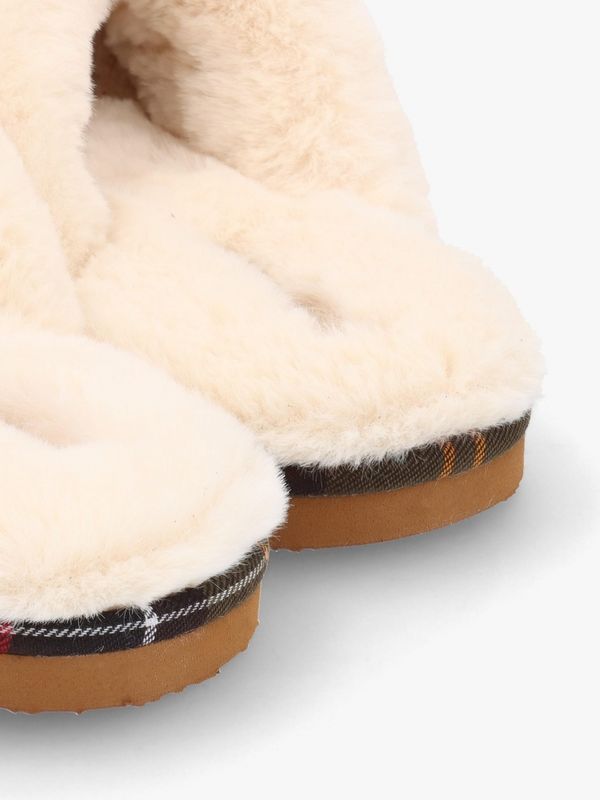 Barbour Claudia Mule Slipper Camel