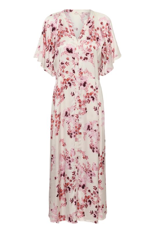 Part Two Alaja Dress Pink Shadow Flower Print
