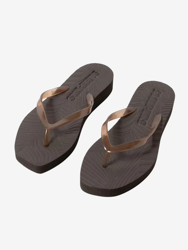 Sleepers Tapered Platform Transparent Brown