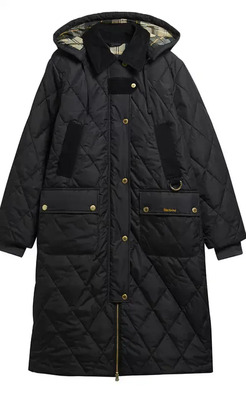 Barbour Rudson Quilt Jacket Black