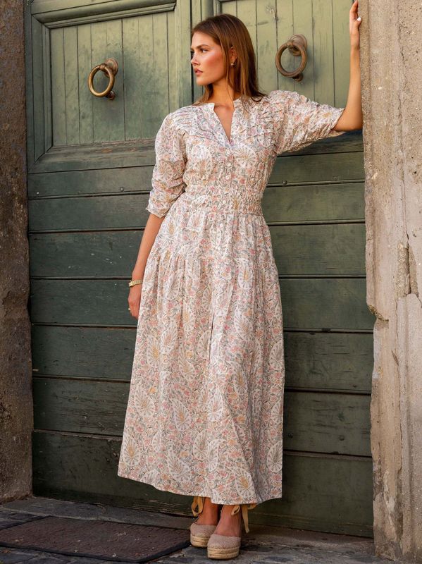 MissMaya Fabienne Dress Pink Garden