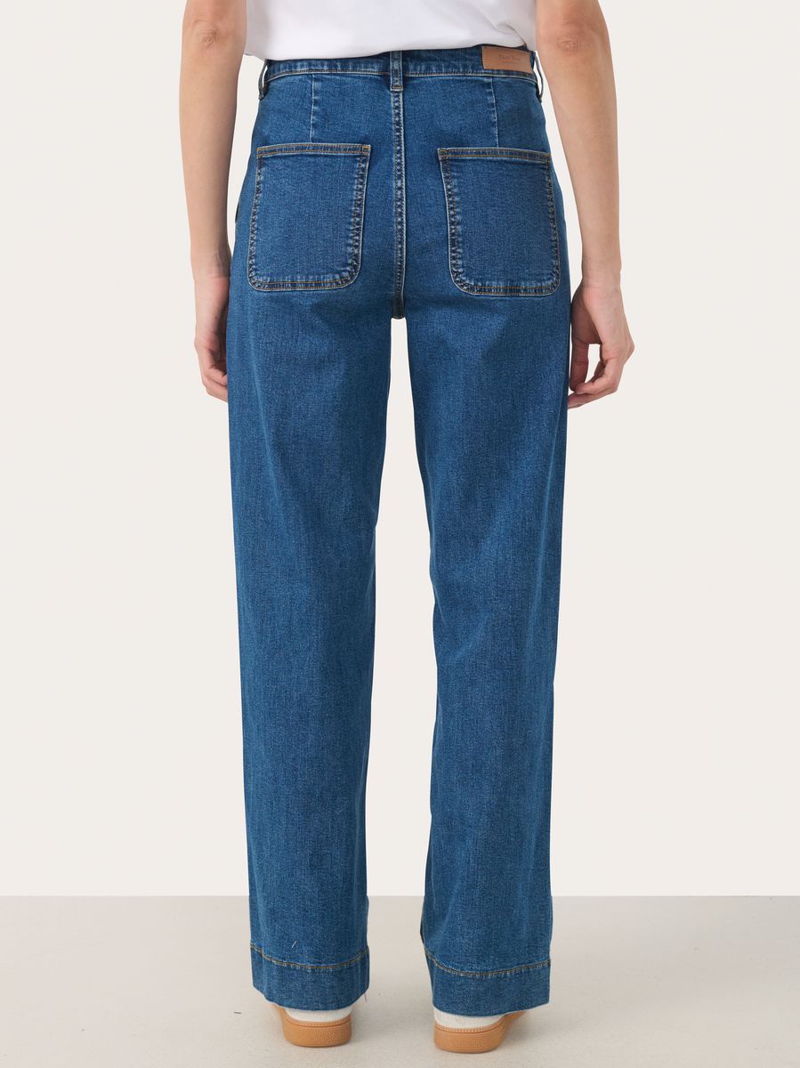 Part Two Barba Jeans Medium Dark Blue Denim