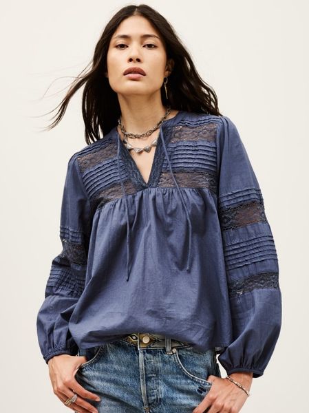 Hovedbilde ba&sh Nemi Blouse Bleu