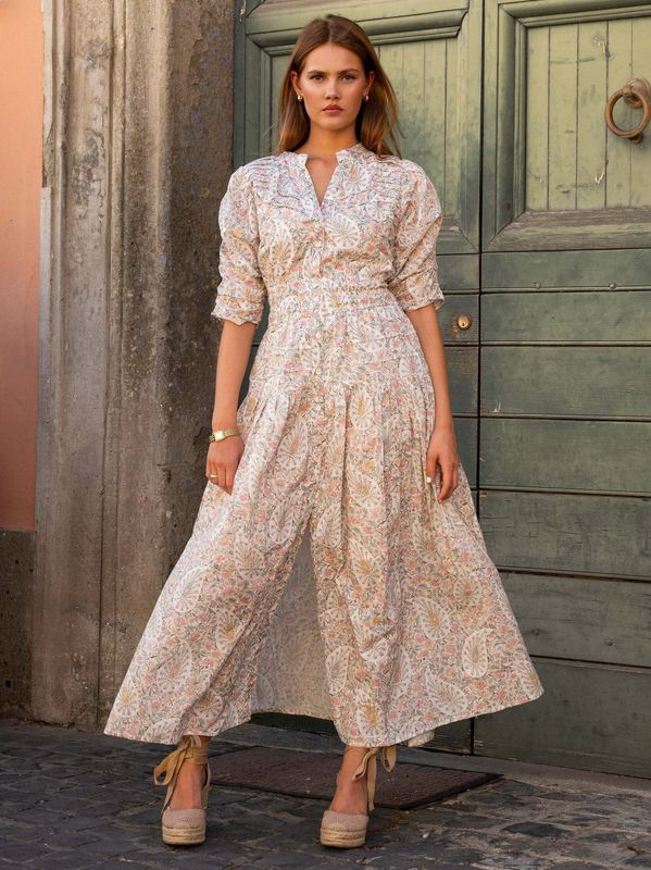 MissMaya Fabienne Dress Pink Garden