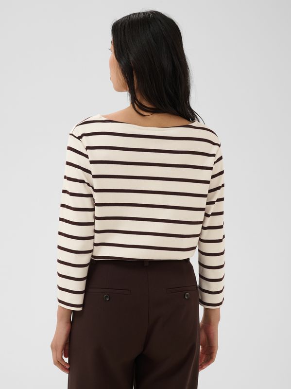 Part Two Nela Top Mole Stripe