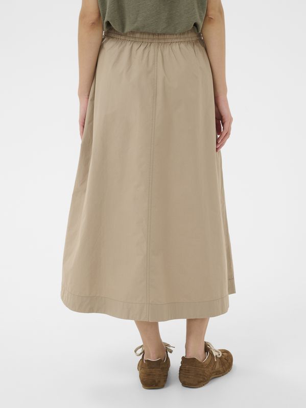 Part Two Asmina Skirt Silver Mink