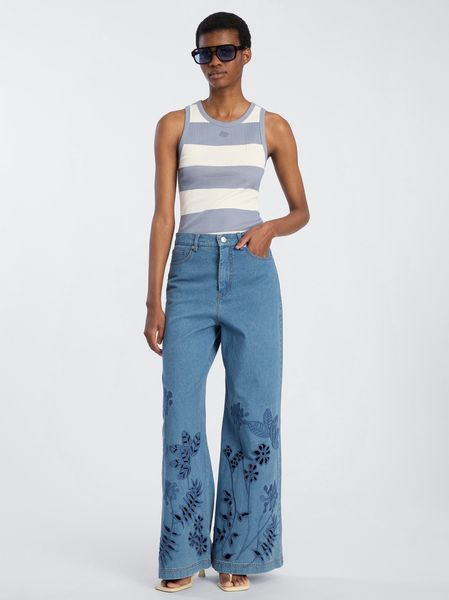 Hovedbilde Munthe Ecube Pants Blue