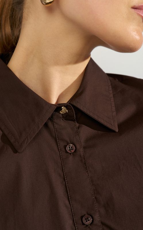Nümph Asho Shirt Black Coffee