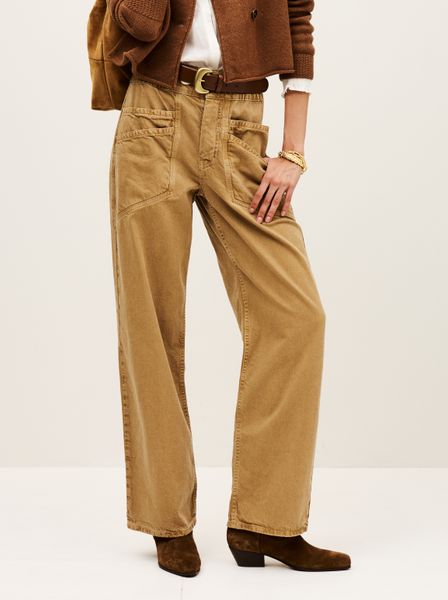 Hovedbilde ba&sh Fima Pants Camel 