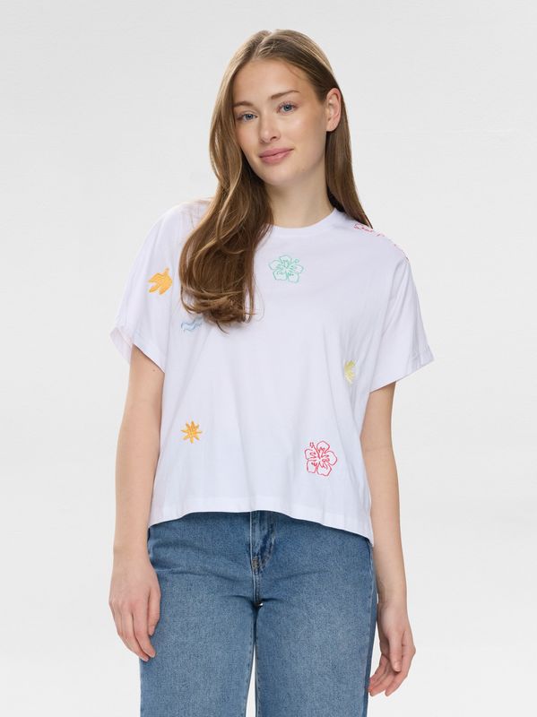 Nümph Seanne Oversized T-Shirt Bright White