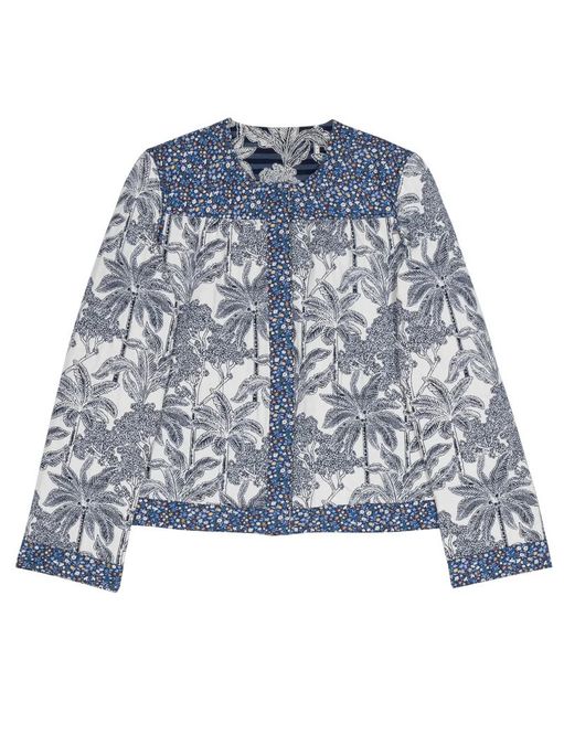 Hovedbilde APOF Rose Jacket Blue Palm ...