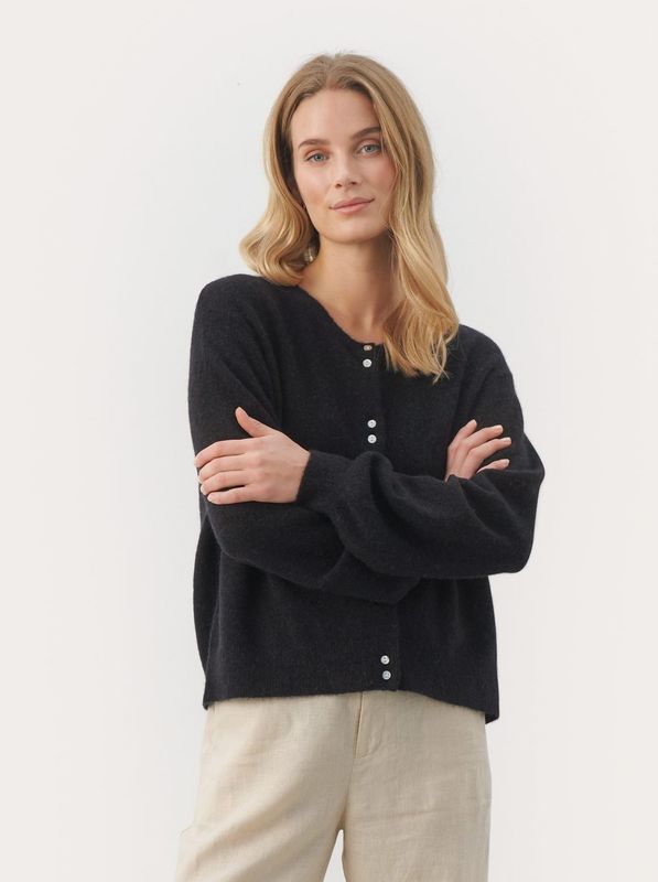 Part Two Ninell Cardigan Dark Navy