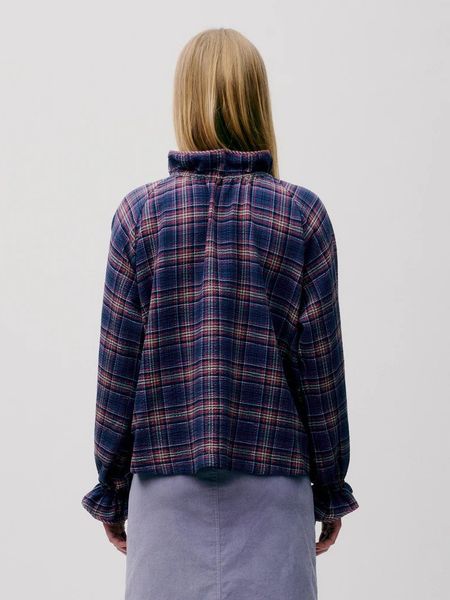 Hovedbilde APOF Adine Shirt Blue Check